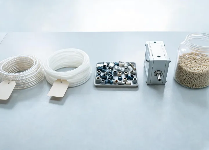 Pneumatic parts and sample kit